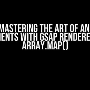 React: Mastering the Art of Animating Elements with GSAP Rendered via Array.map()