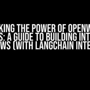 Unlocking the Power of OpenWebUI + Pipelines: A Guide to Building Intelligent Workflows (with Langchain Integration)